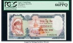 Nepal Central Bank of Nepal 1000 Rupees ND (1972) Pick 21 PCGS Gem New 66PPQ. 

HID09801242017

© 2020 Heritage Auctions | All Rights Reserved