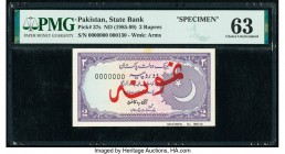 Pakistan State Bank of Pakistan 2 Rupees ND (1985-99) Pick 37s Specimen PMG Choice Uncirculated 63. Minor foreign substance. 

HID09801242017

© 2020 ...