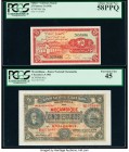 Sudan Currency Board 25 Piastres 5.9.1956 Pick 1Ba PCGS Choice About New 58PPQ. Mozambique Banco Nacional Ultramarino 5 Escudos 1.9.1941 Pick 83a PCGS...