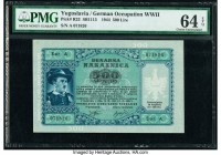 Yugoslavia Sparkasse der Provinz Laibach 500 Lire 14.9.1944 Pick R23 PMG Choice Uncirculated 64 EPQ. 

HID09801242017

© 2020 Heritage Auctions | All ...