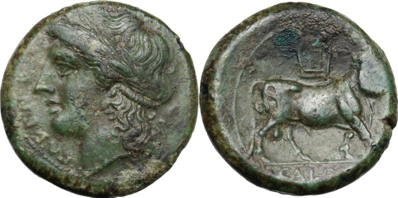 Greek Italy. Samnium, Southern Latium and Northern Campania, Cales. AE 20 mm, 26...