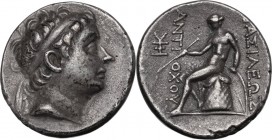 Greek Asia. Syria, Seleucid Kings. Antiochos III Megas (222-187 BC). AR Tetradrachm. Antioch on the Orontes mint. Series 1, circa 223-211/0 BC. Diadem...
