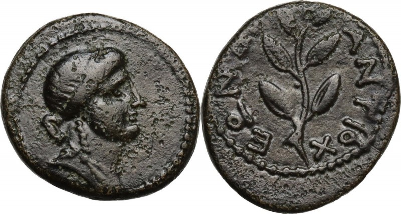 Greek Asia. Seleucis and Pieria, Antioch. Pseudo-autonomous issue. Time of Nero ...