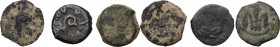 Greek Asia. Judaea. Lot of 3 coins: Pontius Pilatus prutah. AE.