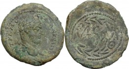Macrianus (260-261). AE 26 mm. Antioch (Seleucis and Pieria)(?). Laureate bust right. / SC; above, Ε; below, Δ. Cf. McAlee 734 and Sear 2949. AE. 7.00...