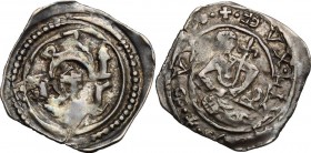 Austria. Leopold VI Duke of Styria (1194-1230). AR Friesacher Pfennig, Pettau mint, 1220-1230. CNA Cg5. AR. 1.14 g. 19.00 mm. A very attractive exampl...