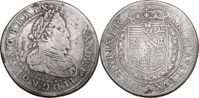Austria. Ferdinand II (1618-1637). AR Taler 1624, Graz mint. Dav. 3104; Herinek 418. AR. 26.14 g. 44.00 mm. About VF.