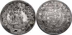 Austria. Leopold V (1619-1632). AR 10 Kreuzer 1632, Hall mint. M-T 478. AR. 4.49 g. 29.00 mm. VF+.