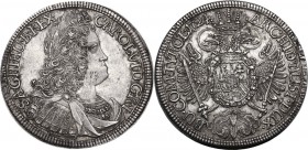 Austria. Karl VI (1711-1740). AR 1/2 Taler 1724, Hall mint. Herinek 486. AR. 14.31 g. 35.00 mm. EF.
