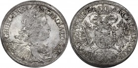 Austria. Karl VI (1711-1740). AR 1/2 Taler 1724, Hall mint. Herinek 486. AR. 14.54 g. 35.00 mm. Good VF.