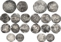 Spain. Lot of 10 AR coins to be sorted.
