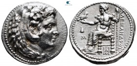 Kings of Macedon. Babylon. Alexander III "the Great" 336-323 BC. Struck under Stamenes or Archon, circa 324/3 B. Tetradrachm AR