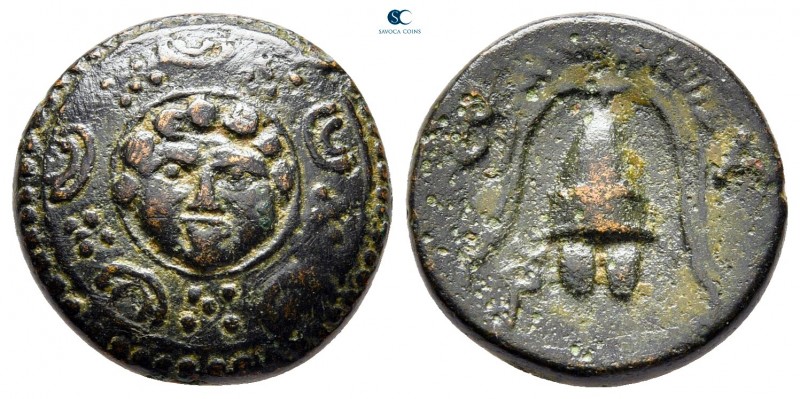 Kings of Macedon. Salamis . Philip III Arrhidaeus 323-317 BC. 
Bronze Æ

15 m...