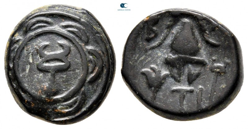 Kings of Macedon. Sardeis. Philip III Arrhidaeus 323-317 BC. 
Bronze Æ

13 mm...