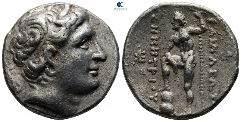 Kings of Macedon. Pella. Demetrios I Poliorketes 306-283 BC. 
Tetradrachm AR
...