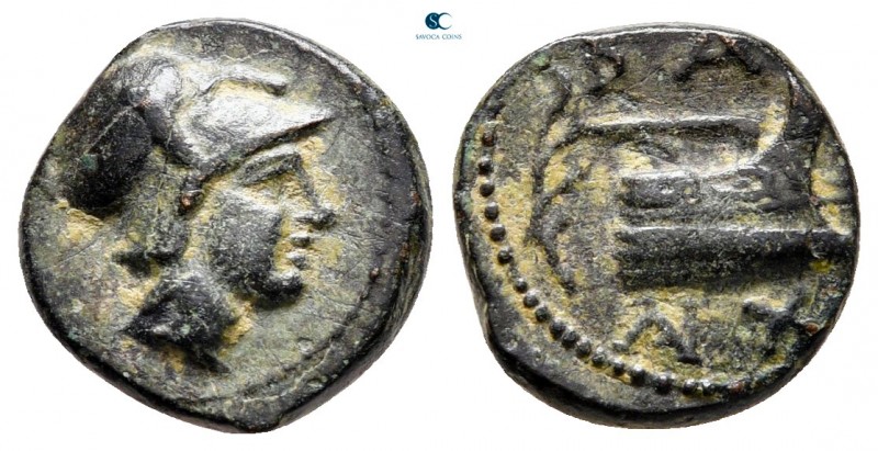 Kings of Macedon. Salamis. Demetrios I Poliorketes 306-283 BC. 
Bronze Æ

10 ...