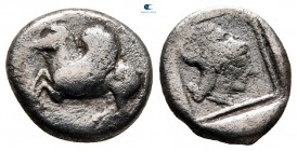 Corinthia. Corinth circa 515-500 BC. Drachm AR