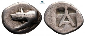 Argolis. Argos circa 480-460 BC. Triobol AR