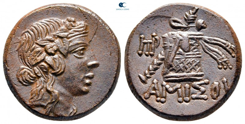 Pontos. Amisos. Time of Mithradates VI Eupator circa 120-63 BC. 
Bronze Æ

19...