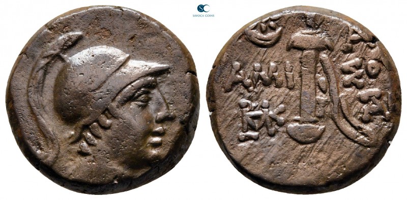Pontos. Amisos. Time of Mithradates VI Eupator circa 120-63 BC. 
Bronze Æ

17...