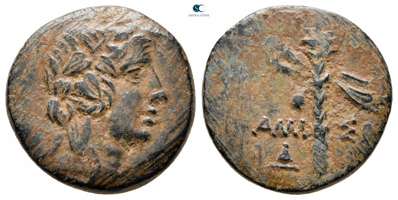 Pontos. Amisos. Time of Mithradates VI Eupator circa 120-63 BC. 
Bronze Æ

1 ...