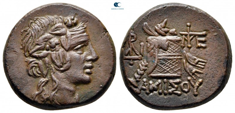 Pontos. Amisos. Time of Mithradates VI Eupator 120-63 BC. 
Bronze Æ

21 mm, 9...