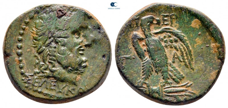 Mysia. Pergamon circa 200-133 BC. Seleukos, magistrate
Bronze Æ

22 mm, 8,46 ...