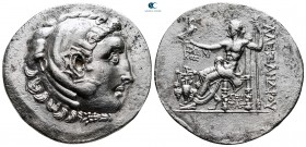 Aiolis. Temnos  circa 188-179 BC.  In the name and types of Alexander II. Tetradrachm AR