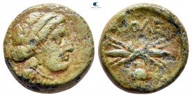 Lesbos. Koinon, Methymna  circa 330-280 BC. Bronze Æ