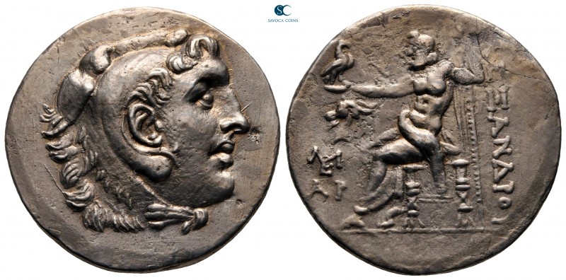 Lesbos. Methymna circa 215-200 BC. In the name and types of Alexander III of Mac...