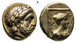 Lesbos. Mytilene circa 377-326 BC. Hekte EL