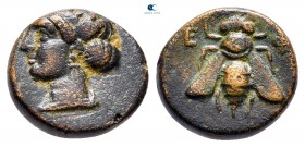 Ionia. Ephesos  circa 375-325 BC. Bronze Æ