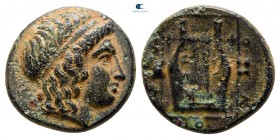Ionia. Kolophon  circa 389-350 BC. Bronze Æ