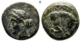 Ionia. Magnesia ad Maeander   circa 400-350 BC. Bronze Æ