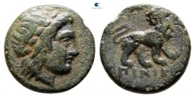 Ionia. Miletos  circa 350-325 BC. Epinikos, magistrate.. Bronze Æ