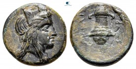 Ionia. Smyrna  circa 300-100 BC. Bronze Æ