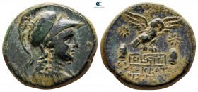 Phrygia. Apameia circa 88 BC-AD 40. Philokratos, son of Aristeos, magistrate.. Bronze Æ