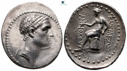 Seleukid Kingdom. Uncertain mint. Antiochos III Megas 222-187 BC. Tetradrachm AR