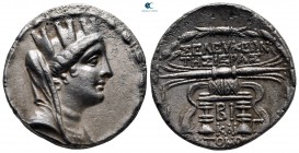 Seleucis and Pieria. Seleukeia Pieria circa 98-97 BC. Dated CY 12 = 98/7 B. Tetradrachm AR