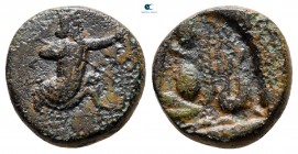 Persia. Achaemenid Empire. Uncertain mint in western Asia Minor (Ionia or Sardes?). Time of Artaxerxes III to Darios III 350-333 BC. Bronze Æ