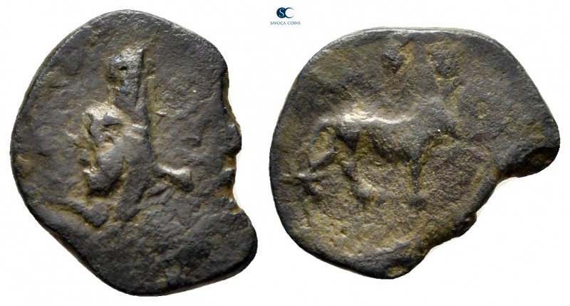 Kings of Sophene. Arkathiocerta (?) . Mithradates I 150-100 BC. 
Chalkous Æ

...