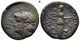 Ionia. Miletos. Nero AD 54-68. TI. KΛ. ΔΑΜΑΣ (Ti. Cl. Damas). Bronze Æ