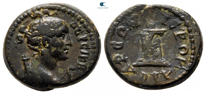 Lydia. Hierokaisareia. Pseudo-autonomous issue AD 98-161. 
Bronze Æ

16 mm, 3...