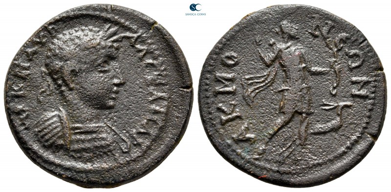 Phrygia. Akmoneia. Severus Alexander AD 222-235. 
Bronze Æ

26 mm, 8,39 g

...