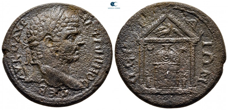 Pamphylia. Perge. Caracalla AD 198-217. 
Bronze Æ

34 mm, 24,26 g

AV K M A...