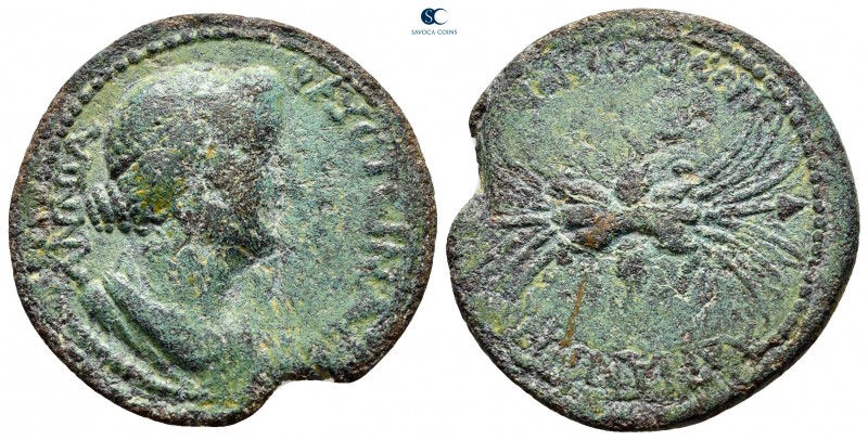 Cilicia. Diokaisareia. Annia Faustina. Augusta, AD 221
Bronze Æ

27 mm, 8,60 ...