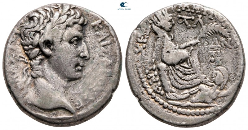 Seleucis and Pieria. Antioch. Augustus 27 BC-AD 14. Dated year 36 of the Actian ...