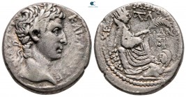 Seleucis and Pieria. Antioch. Augustus 27 BC-AD 14. Dated year 36 of the Actian Era=6/7 AD. Tetradrachm AR