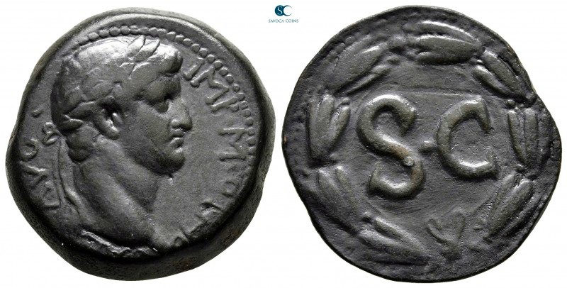 Seleucis and Pieria. Antioch. Otho AD 69-69. 
Bronze Æ

28 mm, 16,70 g

IMP...
