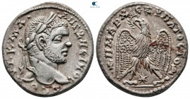 Seleucis and Pieria. Laodicea ad Mare. Caracalla AD 198-217. Billon-Tetradrachm